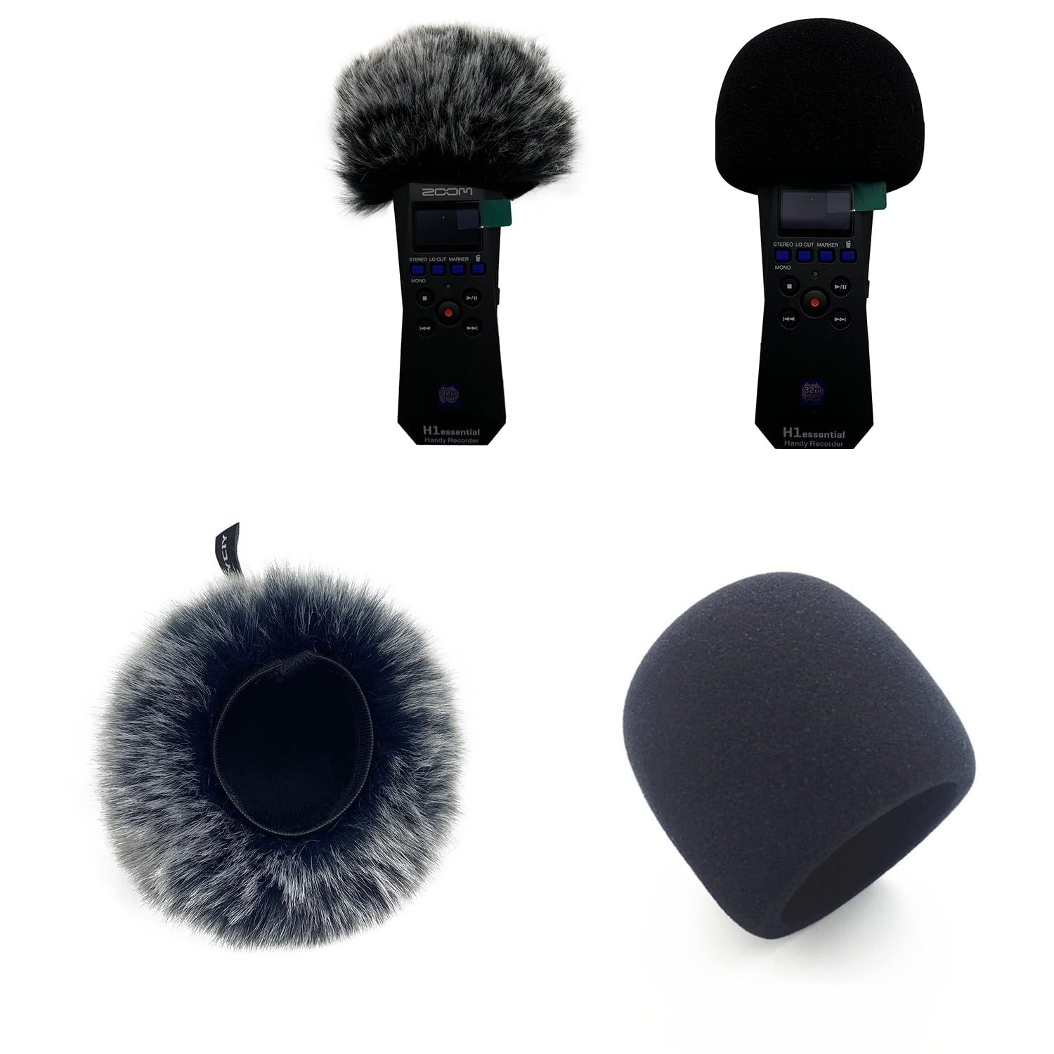 Amazon.com: VIERYCIY Pop Filter Dead Cat Fit For Zoom H1essential